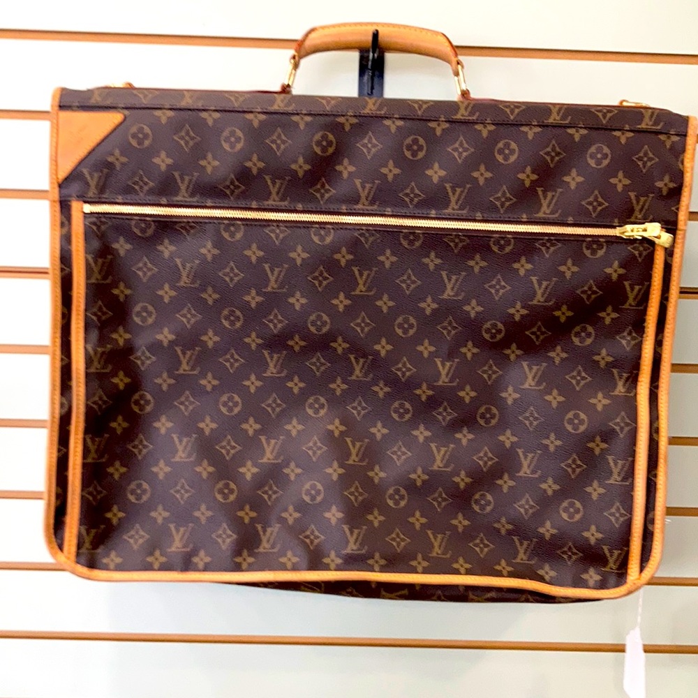 Authentic Louis Vuitton garment bag
